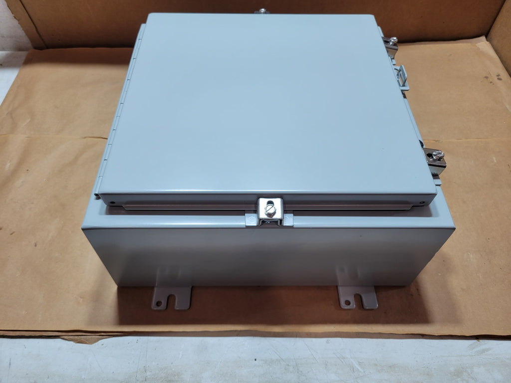 NVENT HOFFMAN A16H16ALP 16" x 16" x 6" NEMA 4 Steel Wall-Mount Enclosure