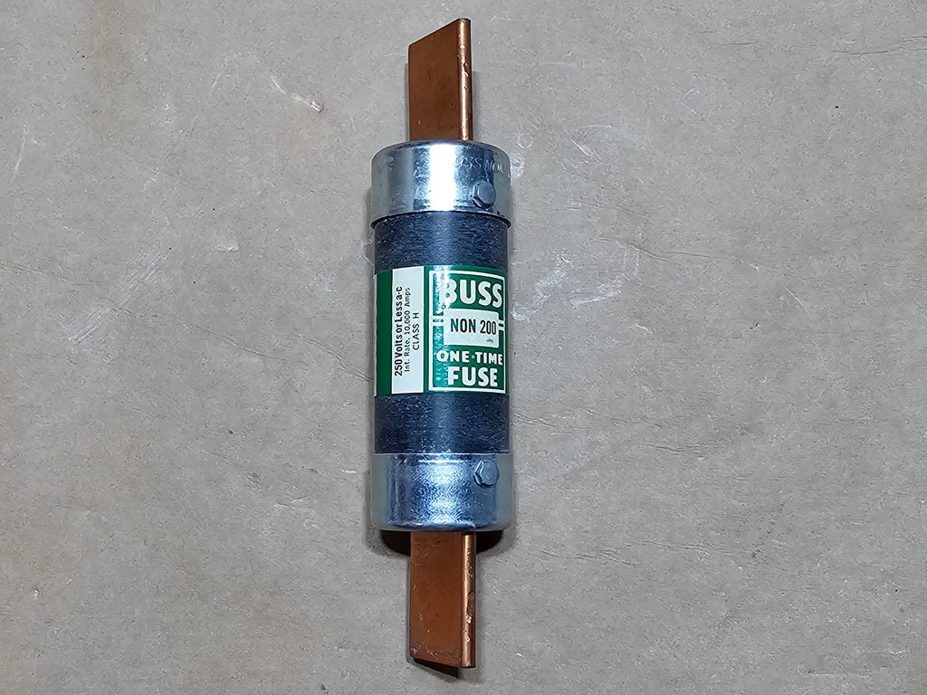 BUSSMANN 200 Amps, 250 Volts, Class H One-Time Fuse NON-200