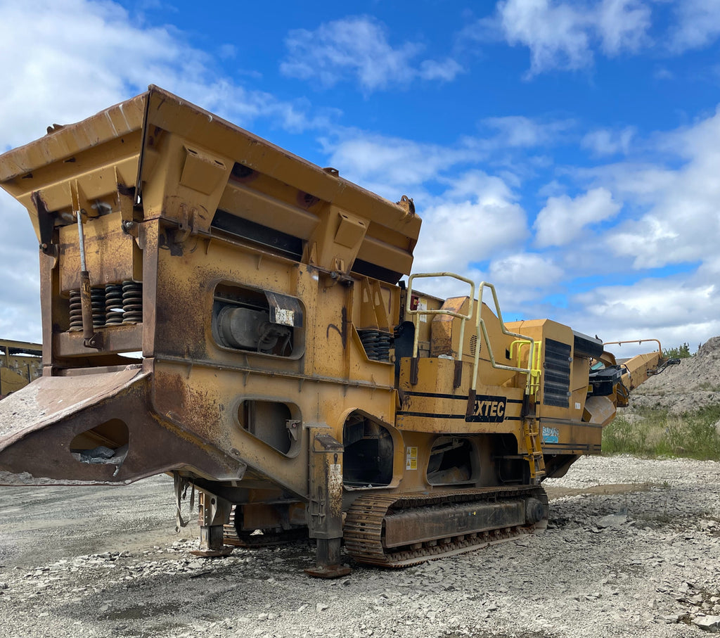 SANDVIK Extec C-12, QJ340 Mobile Tracked Jaw Crusher