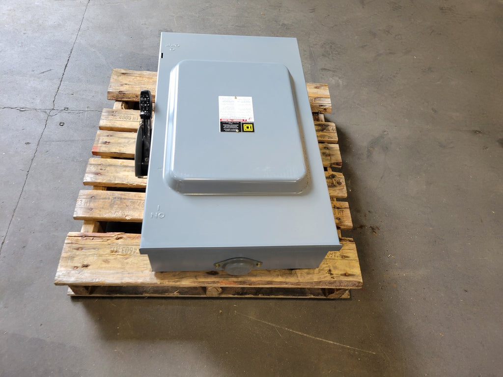 SQUARE D 200 Amp, 3-Pole, 600 Volt Non-Fused Disconnect Switch HU364RB