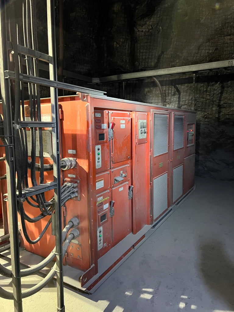 METALEC Underground Substation (Mine Power Center), 800/1000kVA, 13.8kV HV, 600V LV