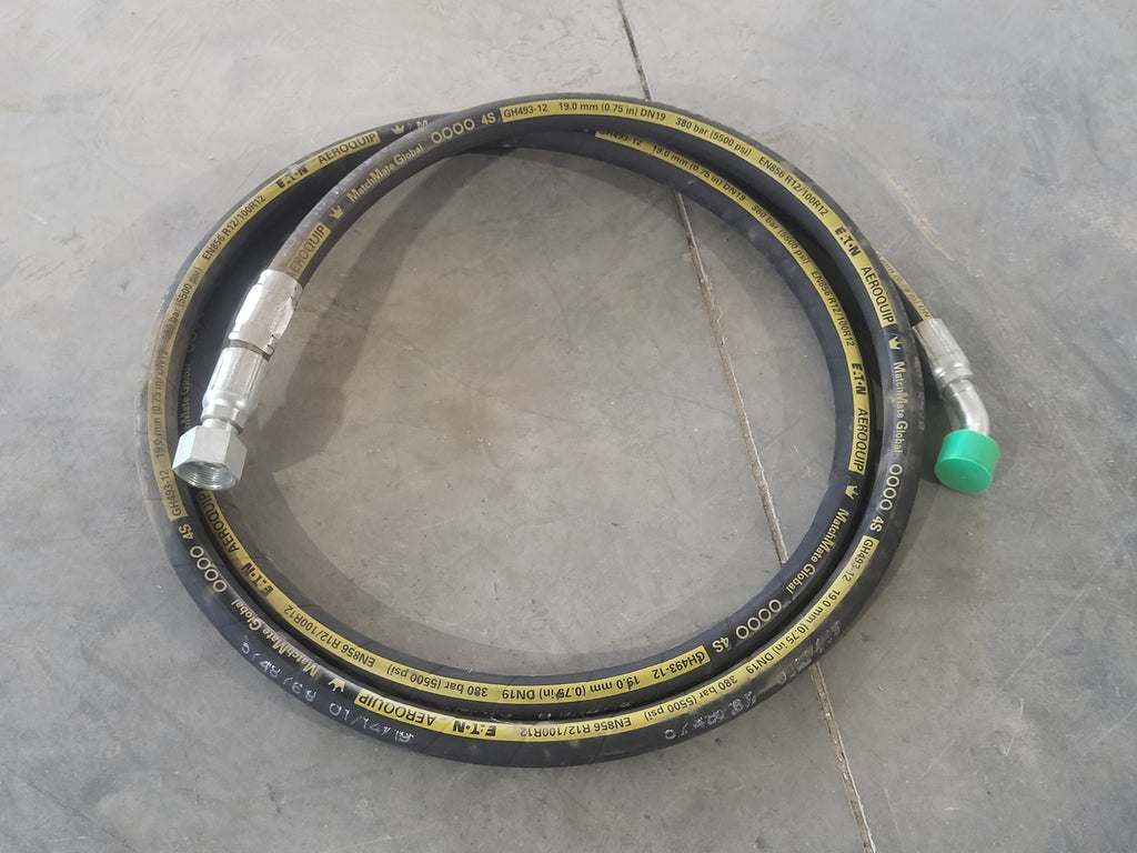 LIEBHERR 60167EE-EZ Hydraulic Hose 167in 5500 PSI Eaton GH493-12