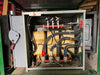 DELTA 150 kVA Transformer on Cart, 600 pri. volts, 208Y/120 sec. volts DA3150V