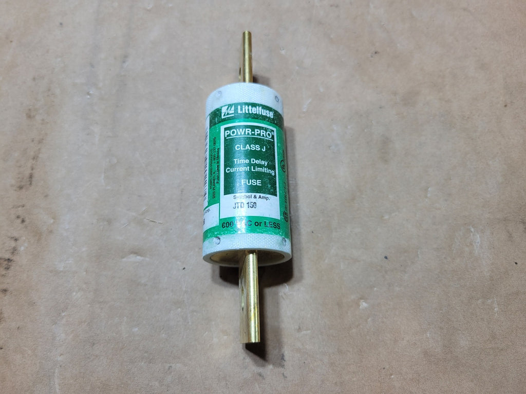 LITTELFUSE JTD150 POWR-PRO 150A 600VAC Class J Time-Delay Current-Limiting Fuse