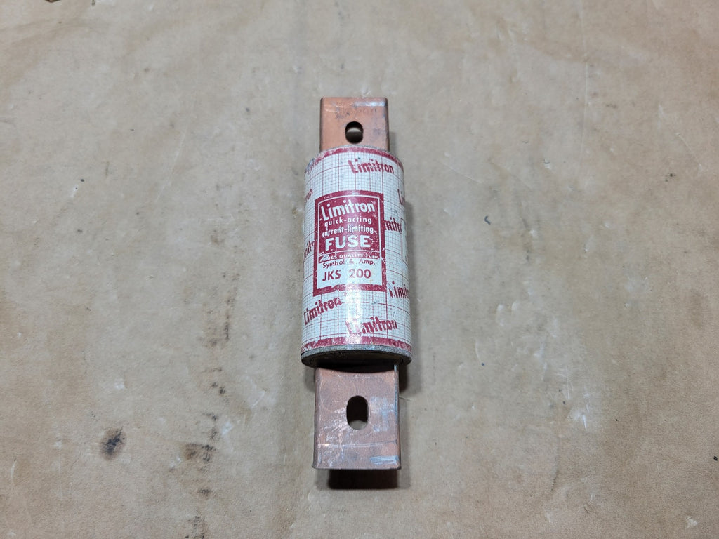 BUSSMANN JKS-200 LIMITRON 200A 600VAC Class J Fast-Acting Current-Limiting Fuse