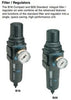WILKERSON FRL Air Filter Regulator Lubricator Assembly L18 & B18 Series w/ Gauge