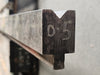 86" L x 2-1/2" H x 2-1/8" W, 5/8" Tang Press Brake Lower V-Die