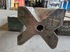 72" L x 3-3/8" W x 2" H, 4-Way Multi-V Press Brake Die
