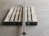 91-5/8" Long x 2-7/8" W x 1-3/8 H, 1/2" Top Groove Press Brake Die