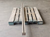 91-5/8" Long x 2-7/8" W x 1-3/8 H, 1/2" Top Groove Press Brake Die