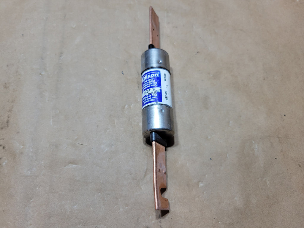 EDISON ECSR100 100A 600VAC Class RK5 Time-Delay Fuse