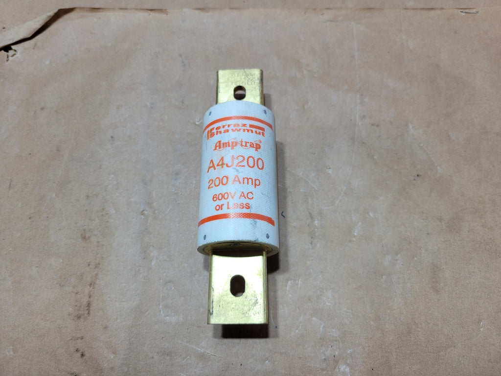 FERRAZ SHAWMUT Ferraz Shawmut A4J200 Amp-Trap 200A 600VAC Class J Fast-Acting Fuse