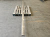 144-7/8" L x 1" W x 3.7" H, 1/2" Tang Press Brake Forming Die