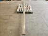 144-7/8" L x 1" W x 3.7" H, 1/2" Tang Press Brake Forming Die