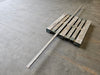 135-3/8" L x 1" W x 1-3/4" H, 1/2" Tang Press Brake Forming Die