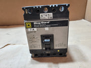 SQUARE D 7 Amp, 3 Pole, 600 Volts Circuit Breaker FAL3600712M