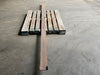 120" L x 4-1/8" W x 2" H Custom Channel Press Brake Forming Die