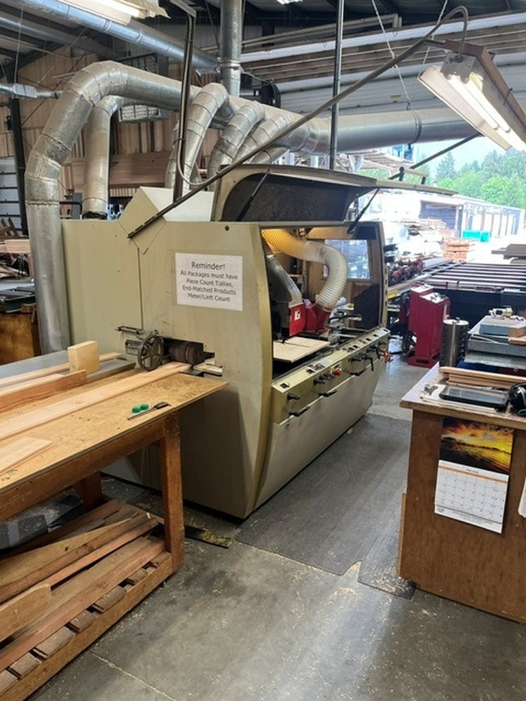 MICHAEL WEINIG 6-Head Industrial Wood Moulder U-Gold