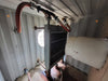 ZIBO DECENT MACHINERY 10,800 - 18,400 CFM Mine Ventilation Fan System, 2x22 kW, 20 ft. Container