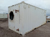 ZIBO DECENT MACHINERY 10,800 - 18,400 CFM Mine Ventilation Fan System, 2x22 kW, 20 ft. Container