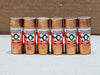 FERRAZ SHAWMUT AJT25 25A 600V Class J Time-Delay SmartSpot Fuses (Lot of 6)
