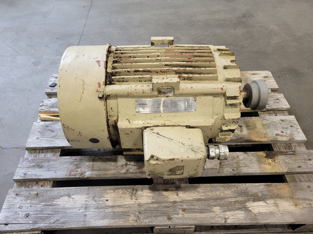 GE MOTORS 5KS284SE2030 25 HP 1770 RPM 200-230/460V 284T Extra Severe Duty AC Motor