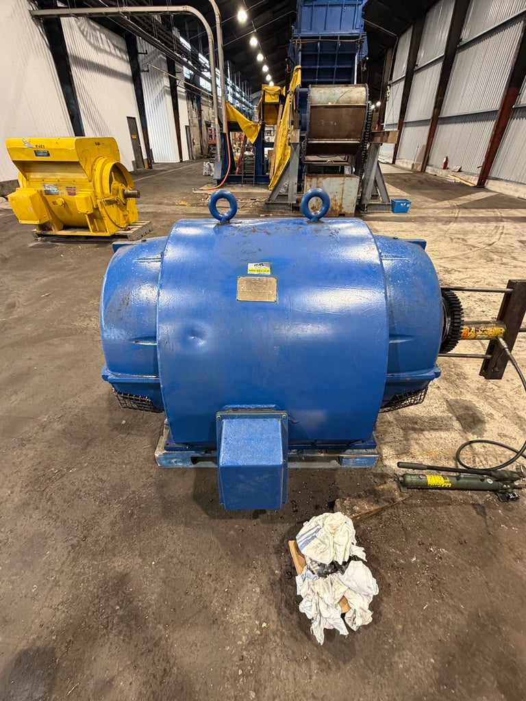 LOUIS ALLIS 1,000 HP 4,160 V, 890 RPM Horizontal Electric Motor