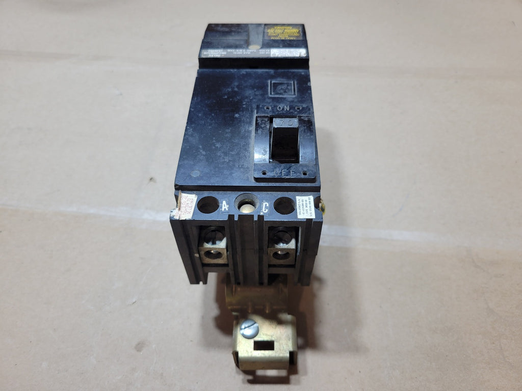 SQUARE D FA22070AC Series 1 70A 2-Pole 240VAC I-Line Circuit Breaker