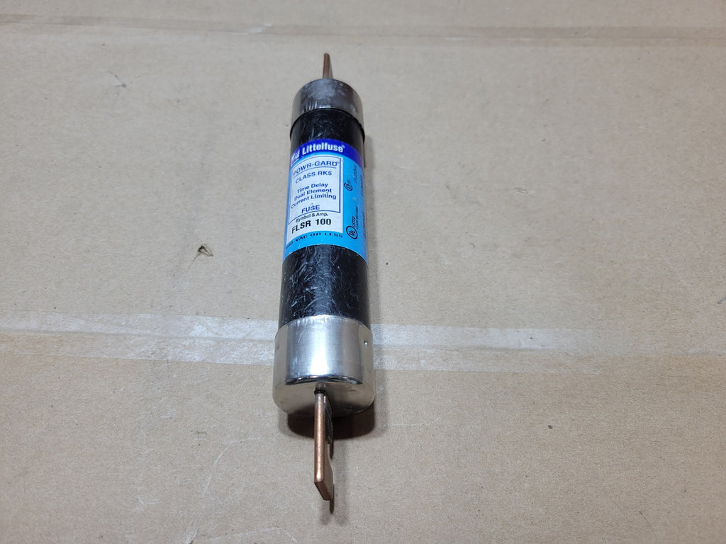 LITTELFUSE FLSR100 POWR-GARD 100A 600VAC Class RK5 Time-Delay Fuse
