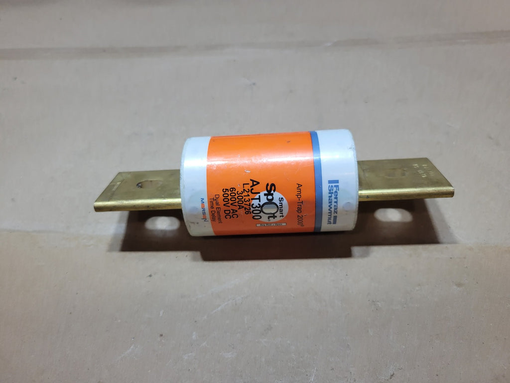 MERSEN Ferraz Shawmut AJT300 300A 600VAC 500VDC Class J Time-Delay SmartSpot Fuse