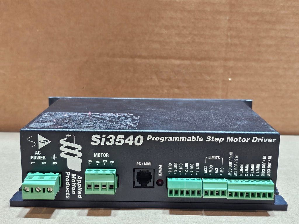 APPLIED MOTION PRODUCTS Si3540 3.5A/Phase 110/220VAC Programmable Step Motor Driver