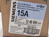 SIEMENS BQ1B015 15A 1-Pole 120/240V 10kA Bolt-On Circuit Breakers (Box of 12)