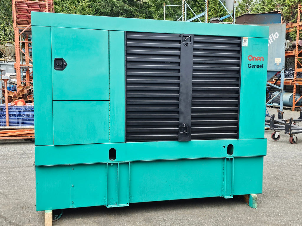 CUMMINS 150 kW, 188 kVA Onan Diesel Genset 150DGFA w/ Fuel Tank