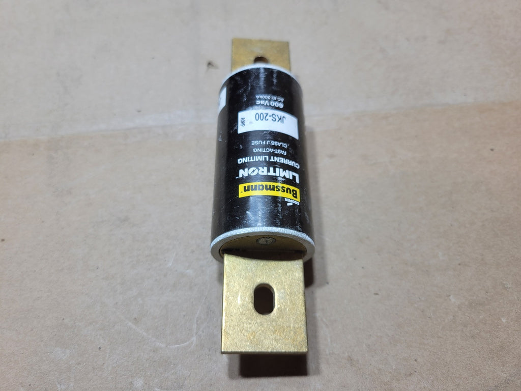BUSSMANN JKS-200 LIMITRON 200A 600VAC Class J Fast-Acting Current-Limiting Fuse