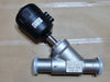 BURKERT Type 2000 B DN50 316L PTFE Pneumatic Angle Seat Valve PN25 Clamp
