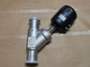BURKERT Type 2000 B DN50 316L PTFE Pneumatic Angle Seat Valve PN25 Clamp