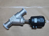 BURKERT Type 2000 B DN50 316L PTFE Pneumatic Angle Seat Valve PN25 Clamp