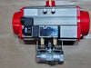 TRIAC F23-TZ-075 3/4-Inch 3600 PSI Stainless Ball Valve with 3R200SR Spring-Return Pneumatic Actuator