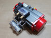 TRIAC F23-TZ-075 3/4-Inch 3600 PSI Stainless Ball Valve with 3R200SR Spring-Return Pneumatic Actuator