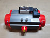 TRIAC F23-TZ-075 3/4-Inch 3600 PSI Stainless Ball Valve with 3R200SR Spring-Return Pneumatic Actuator