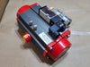 TRIAC F23-TZ-075 3/4-Inch 3600 PSI Stainless Ball Valve with 3R200SR Spring-Return Pneumatic Actuator