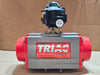 TRIAC FD9-6C-200 2-Inch Class 600 Flanged Ball Valve with 3R300SR Pneumatic Actuator & APL-510N Limit Switch