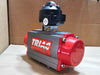 TRIAC FD9-6C-200 2-Inch Class 600 Flanged Ball Valve with 3R300SR Pneumatic Actuator & APL-510N Limit Switch
