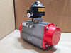 TRIAC FD9-6C-200 2-Inch Class 600 Flanged Ball Valve with 3R300SR Pneumatic Actuator & APL-510N Limit Switch