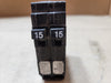 SIEMENS 21515NC 15A 2-Pole 120/240V 10kA Type QP Plug-In Circuit Breaker