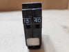 ITE 15/40 Amp Single-pole Tandem Plug-in Circuit Breaker Q1540NC