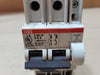 ABB S202UP-K8 8A 2-Pole 480Y/277V K-Curve Circuit Breaker w/ Auxiliary Contact