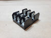 BUSSMANN 3-Pole Midget Fuse Block 30A 600V Screw/Quick Connect BM6033SQ