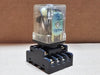 OMRON MK3EPN-UA-AC120 11-Pin 3PDT Relay, 120 VAC Coil, 10 A, with Socket 