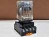 OMRON MK3EPN-UA-AC120 11-Pin 3PDT Relay, 120 VAC Coil, 10 A, with Socket 